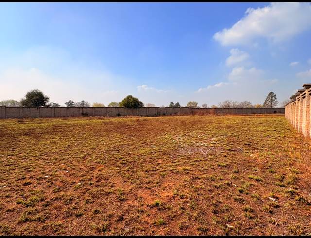 9,637M² VACANT LAND FOR SALE IN SASOLBURG EXT 4
